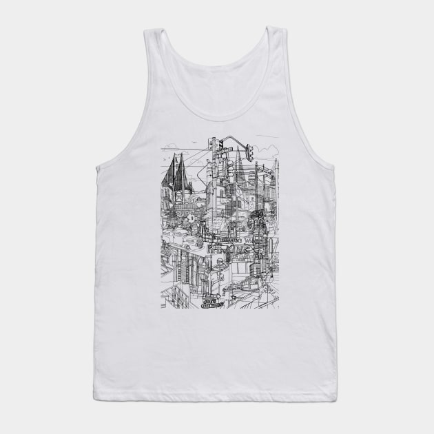 San Francisco! Tank Top by davidbushell82